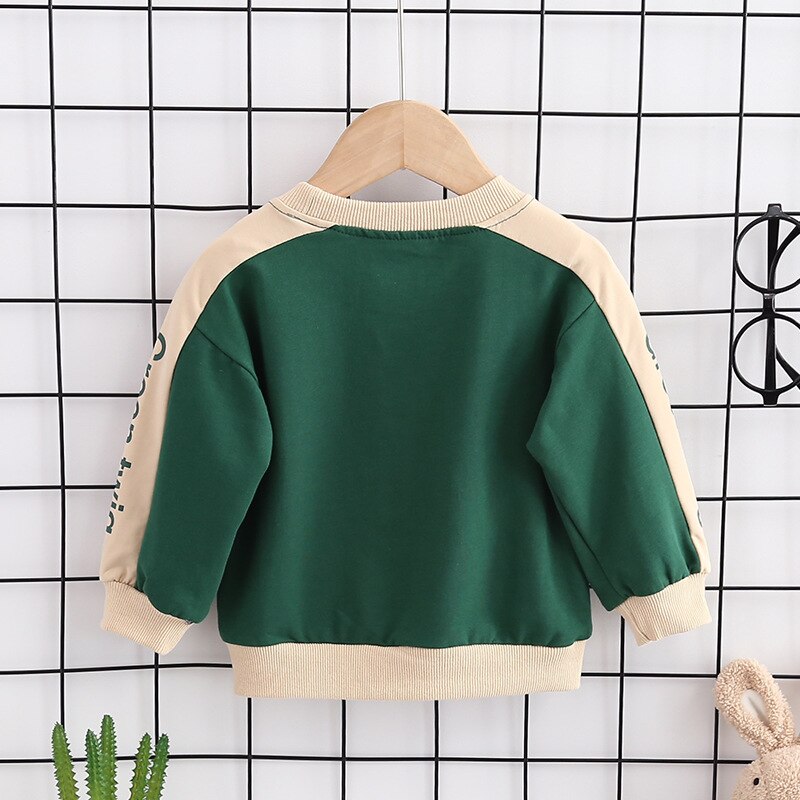 Crianças Bebê Meninos Meninas Roupas de Algodão Primavera Outono Calças Jaqueta 2 Pçs/sets Fora Moda Infantil Criança Roupas Casuais fatos de Treino