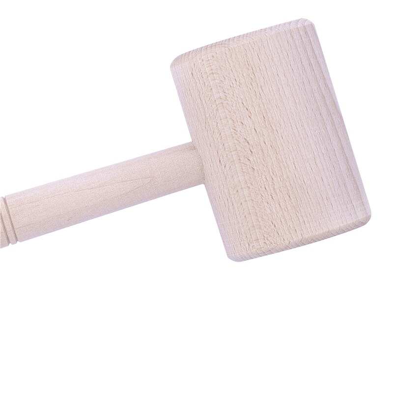MAZO PARA tallado de madera de haya, martillo perforador para artesanía de cuero, madera de haya bien equilibrada, para carpintería, 225mm