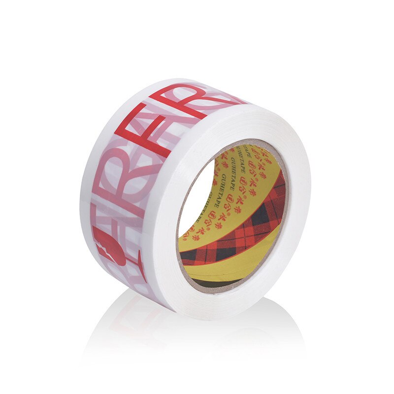 100 meter/rol engelse waarschuwingstape voor kwetsbare materialen, veiligheidstapes, zelfklevende stickers, etiketten en benodigdheden