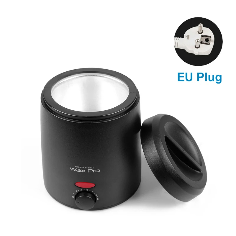 Maschine de Chauffe-cire gießen Epilation Cire Haricots Plus Chaud Cire Epilatory Topf de Verschmelzung Epilation Epilateur Chauffage: Schwarz