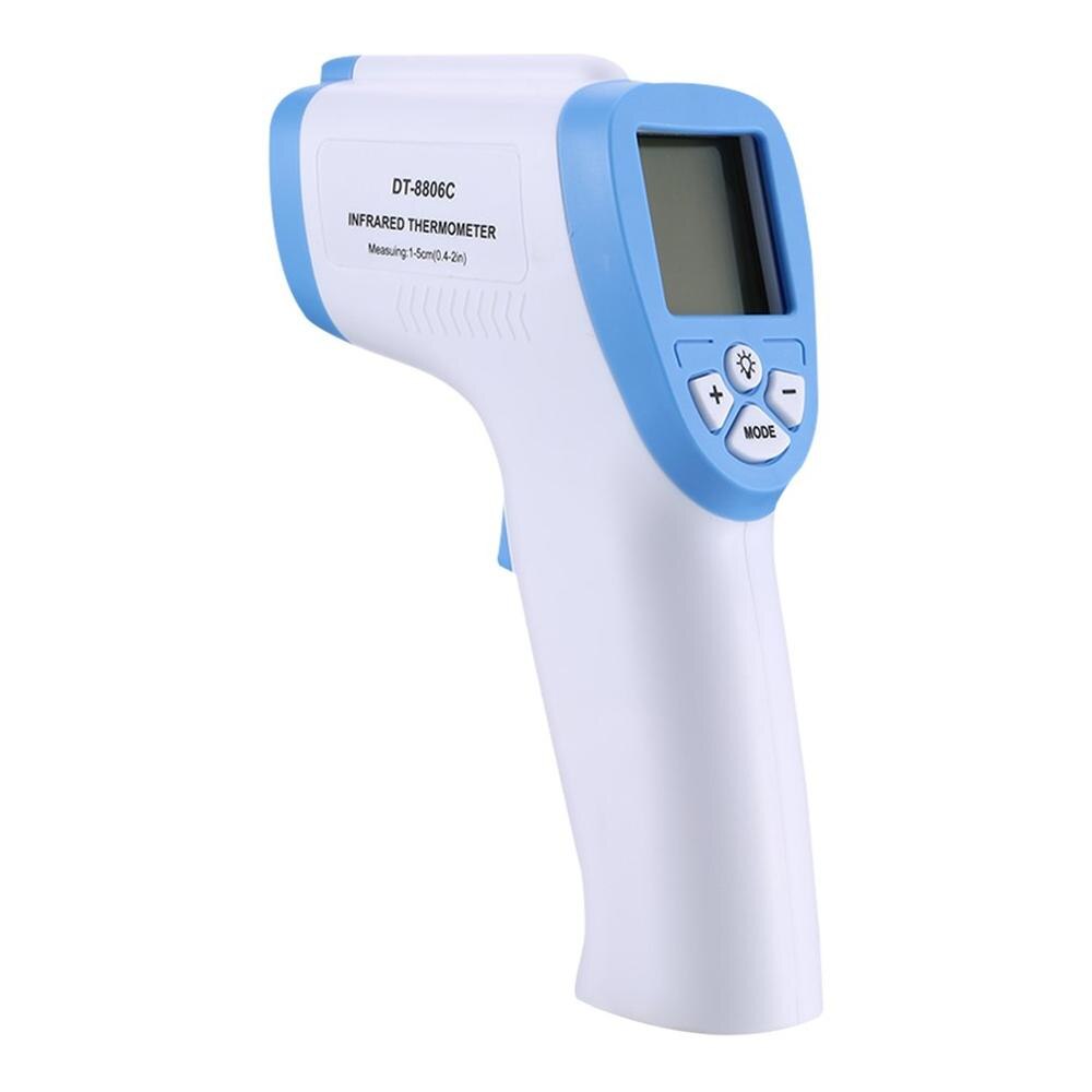 Infrarood Thermometer Voorhoofd Thermometer Non-Contact Digitale Thermometer Met Lcd Displa Goedkope Thermometer Snel: Default Title