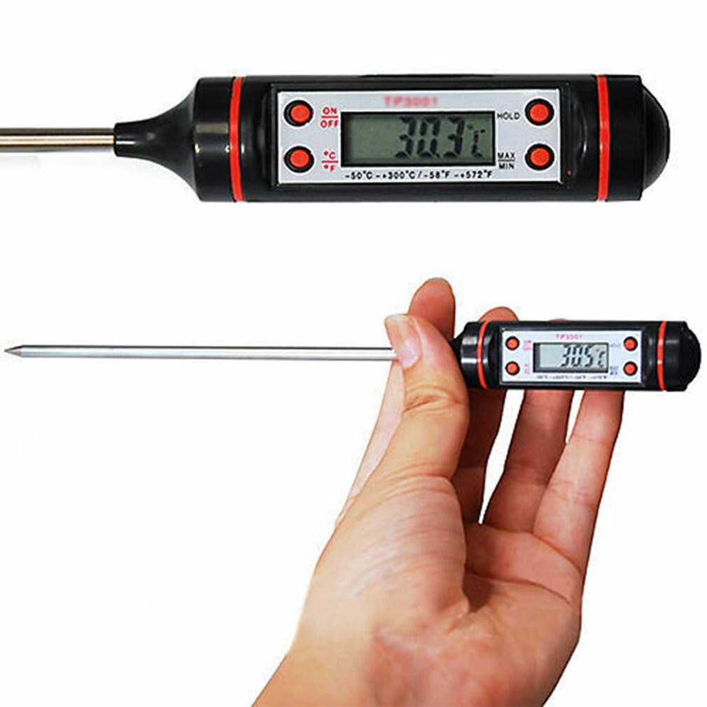 Køkken digitalt madtermometer kødkage slik stege grill spisning husholdnings madlavningstermometer gauge termometer: Default Title