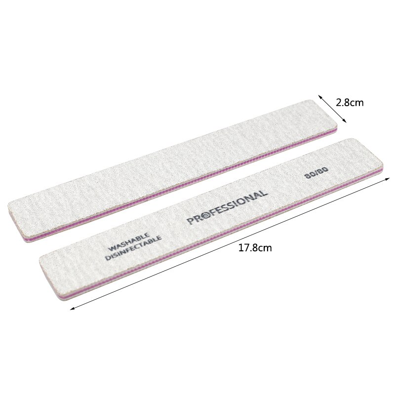 25 sztuk profesjonalny pilnik robić paznokci wapno a ongle robić paznokci nietrzeźwy robić paznokci prosto bufor robić paznokci w kostce szlifowanie polski 80/80 narzędzia robić manicure