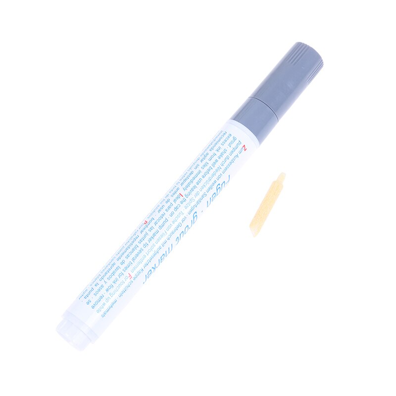 Rotulador de pared de reparación de azulejos para el hogar rotulador de lechada blanco inodoro no tóxico para azulejos de suelo: GR