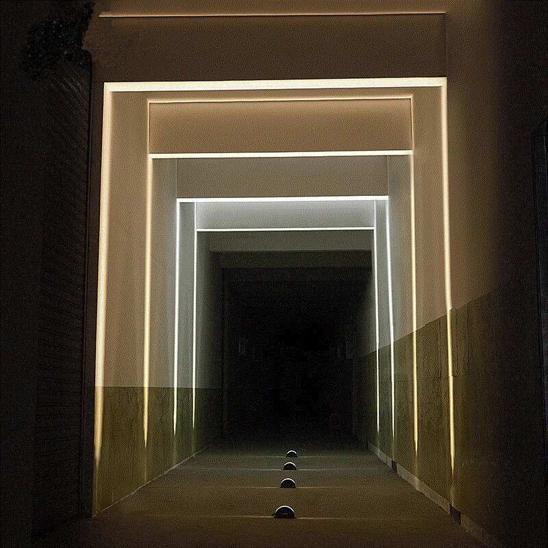 180 Narrow Beam outdoor Wall Effect Light,LED Architectural Facade LED Wall Sconce Ac90~260V waterproof IP65 wall lamp ZBD0011