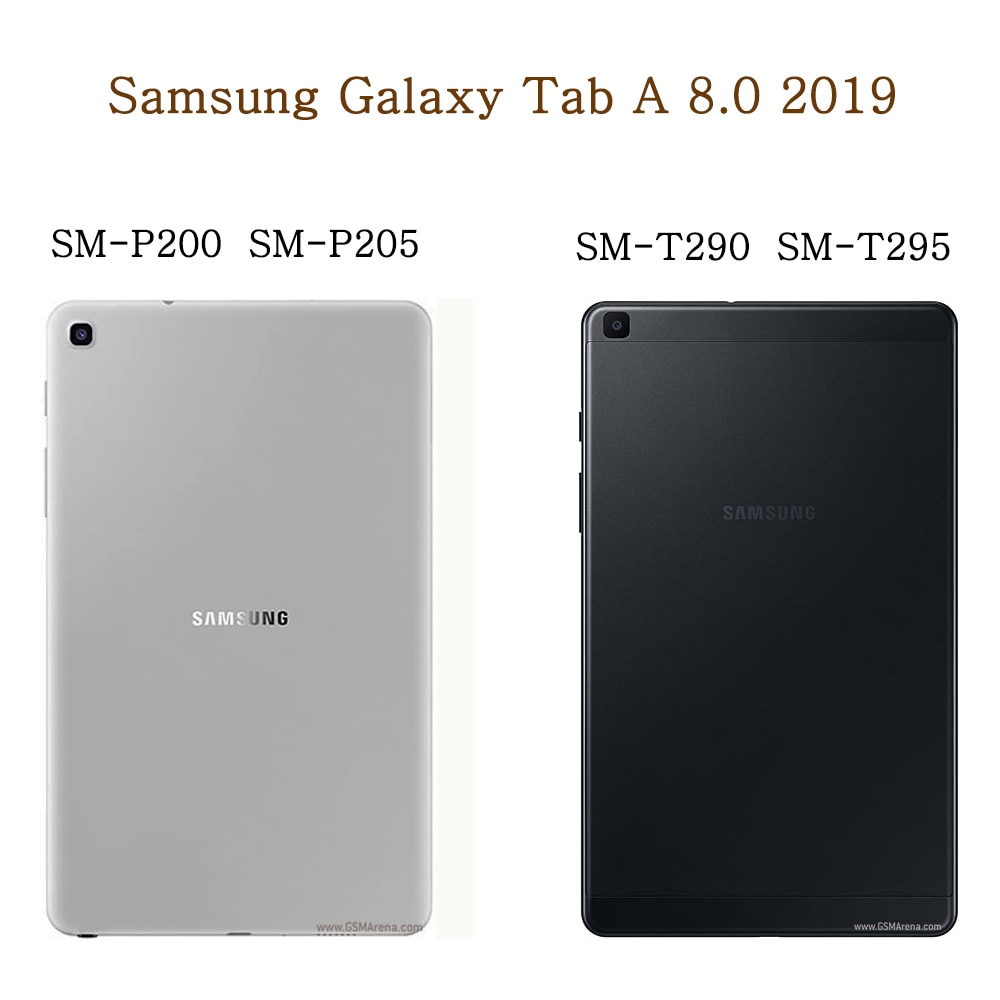 Funda Samsung Galaxy Tab A 8 SM-P200 SM-P205 SM-T290 SM-T295 case PU Leather flip cover for Tab A 8.0 slim stand capa