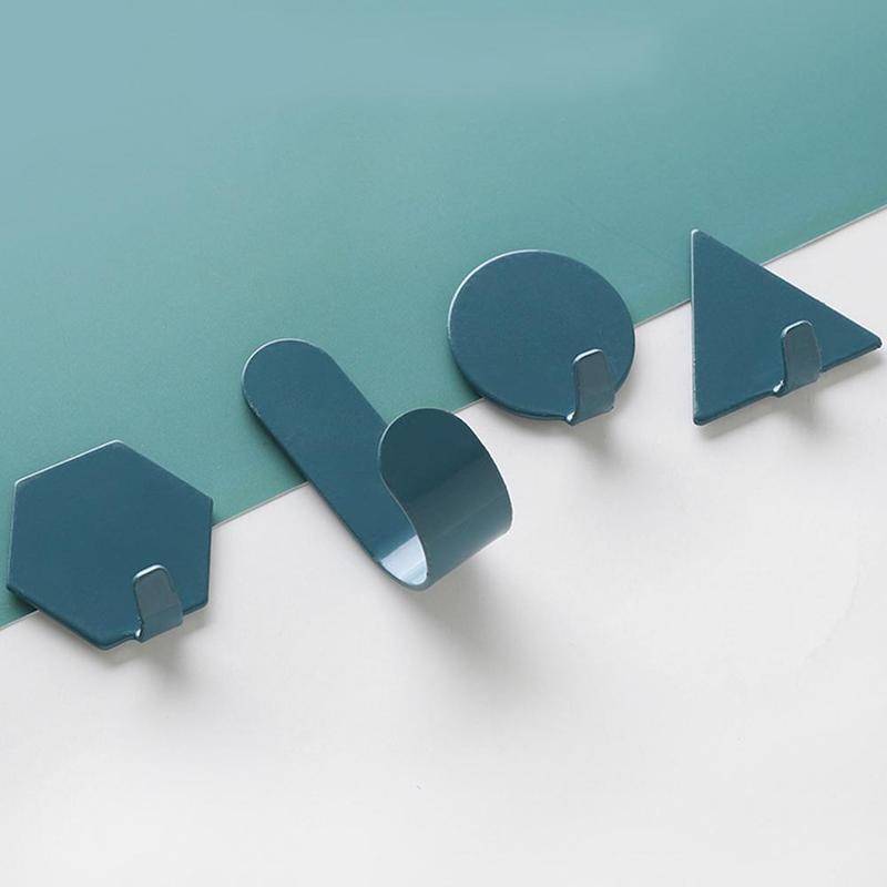 4 stuks/set hangers deur achter kapstok scandinavische stijl sleutelhanger slaapkamer wandhaak hangers voor kleding