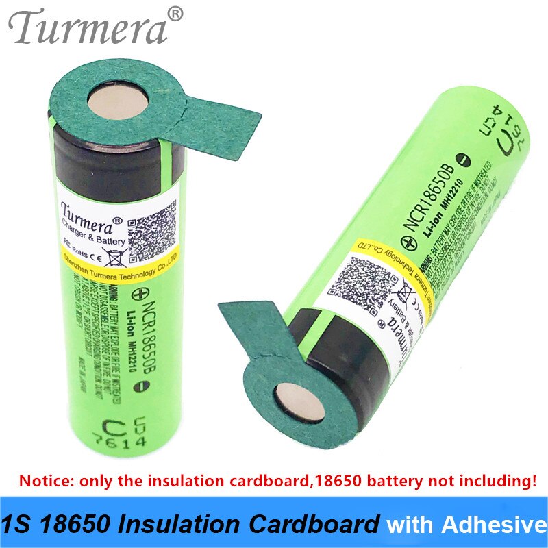 Pour 18650 batterie Pack cellule colle isolante Patch positif 70 pièce carton 1S 18650 batterie isolation carton avec adhésif
