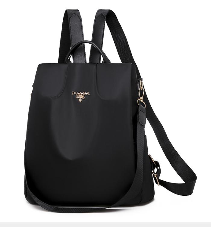 Anti Theft Frauen Rucksack Wasserdicht Durable Oxford Stoff Schule Tasche Damen Große Kapazität Reise Rucksäcke: A-4