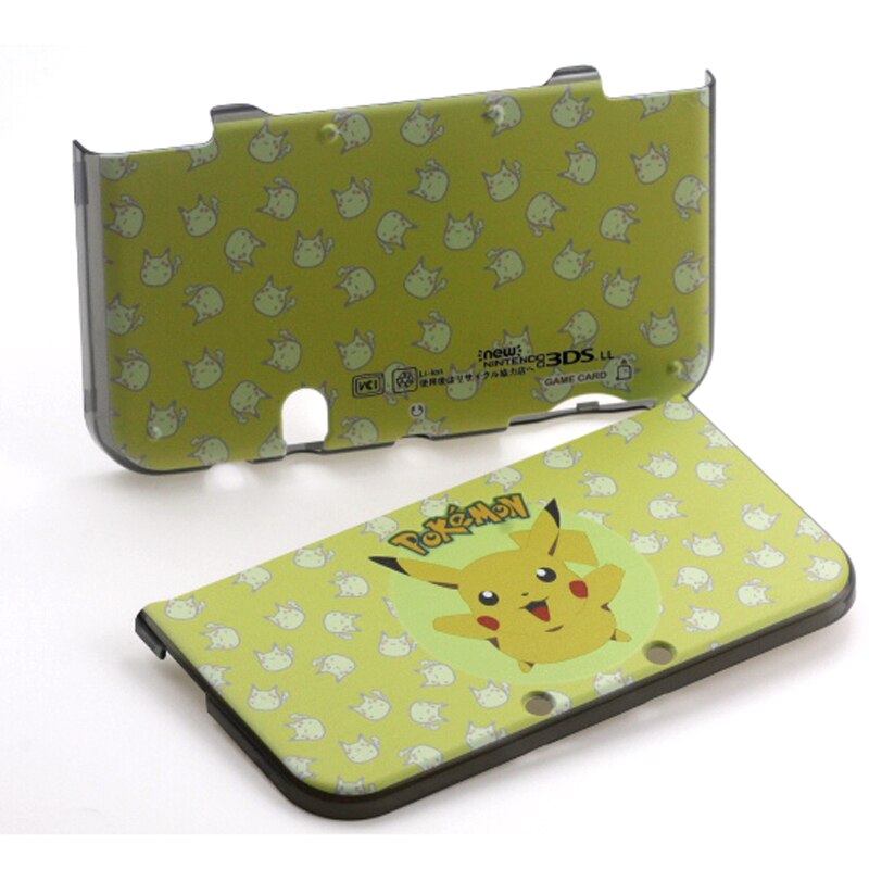 For Matte Protector Cover Plate Protective Case Housing Shell for Nintendos 3DS LL / 3DS XL Game Accessories: Pikachu