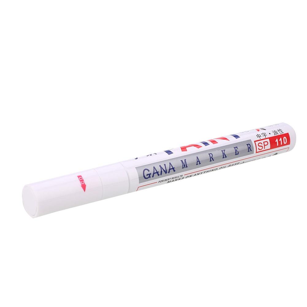 Repair Pen Permanent Permanent Car Car Scratch Repair Pen Remover Painting Paint Marker Pen Universal Waterproof Tire: White