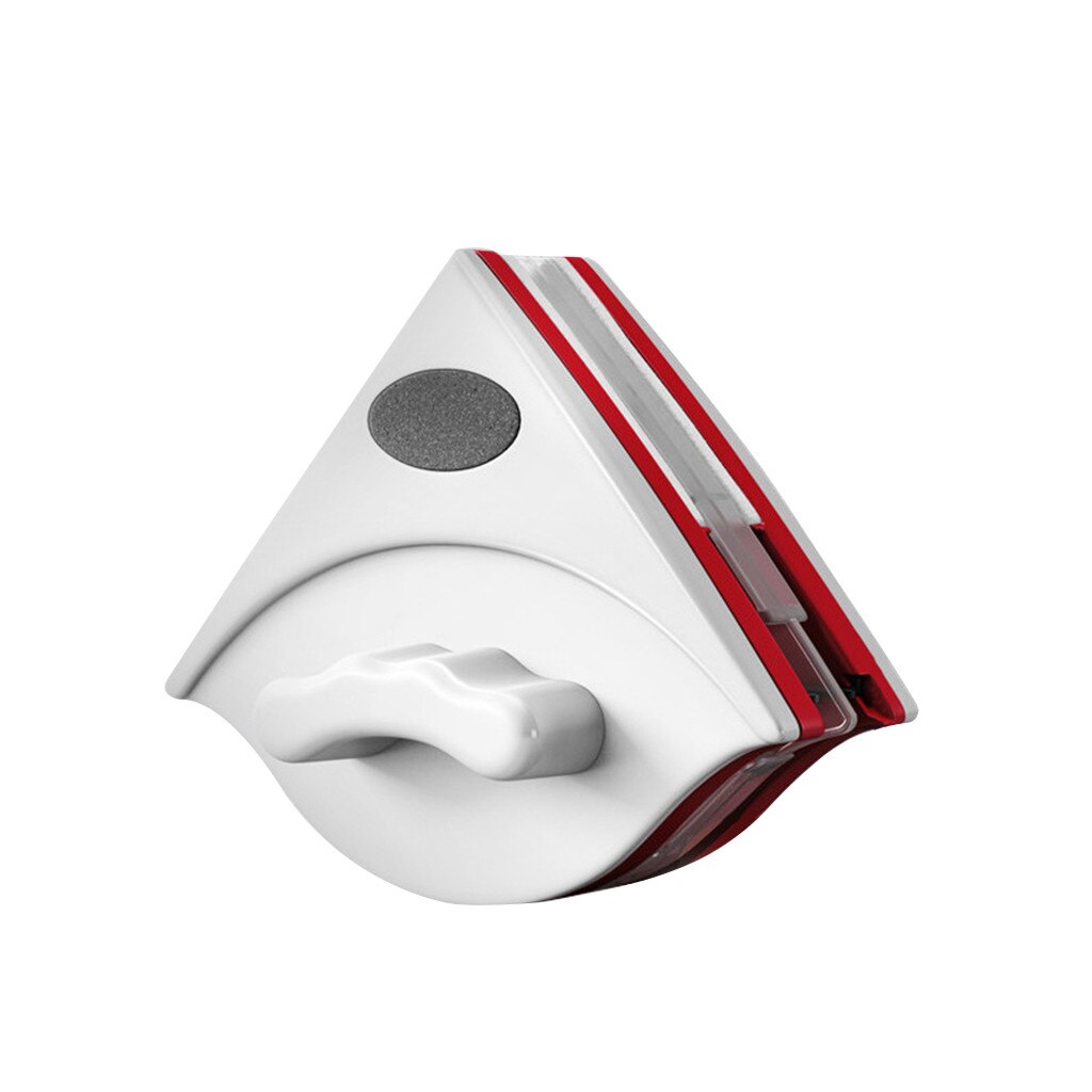 40# Magnetic Window Cleaner Double Side Magnetic Brush For Washing Windows Wizard Glass Wiper Single/ Double Glazing Cleaning: Red 