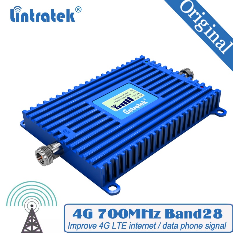 4G 700MHz Signal Verstärker B28B 700MHz LCD Leistungsstarke praktisch Signal Booster 70dB gewinnen Verstärker 4G LTE Internet Signal Booster