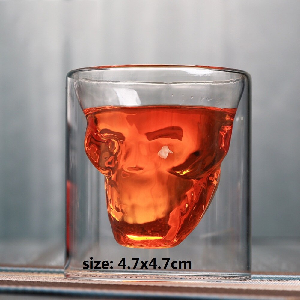 Viking Wood style Beer Mug Double Wall Insulated Beer Cup Wine Tumbler Tea Milk Coffee Cup Bar Drinking Christmas: O