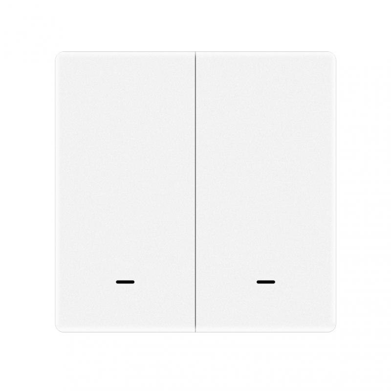 Tuya zigbee szenenschalter, 1-3 -fach szenen-druckknopf, fernbedienung, aufkleber, batteriebetrieben, automatisierungs-hub erforderlich: 2- fach