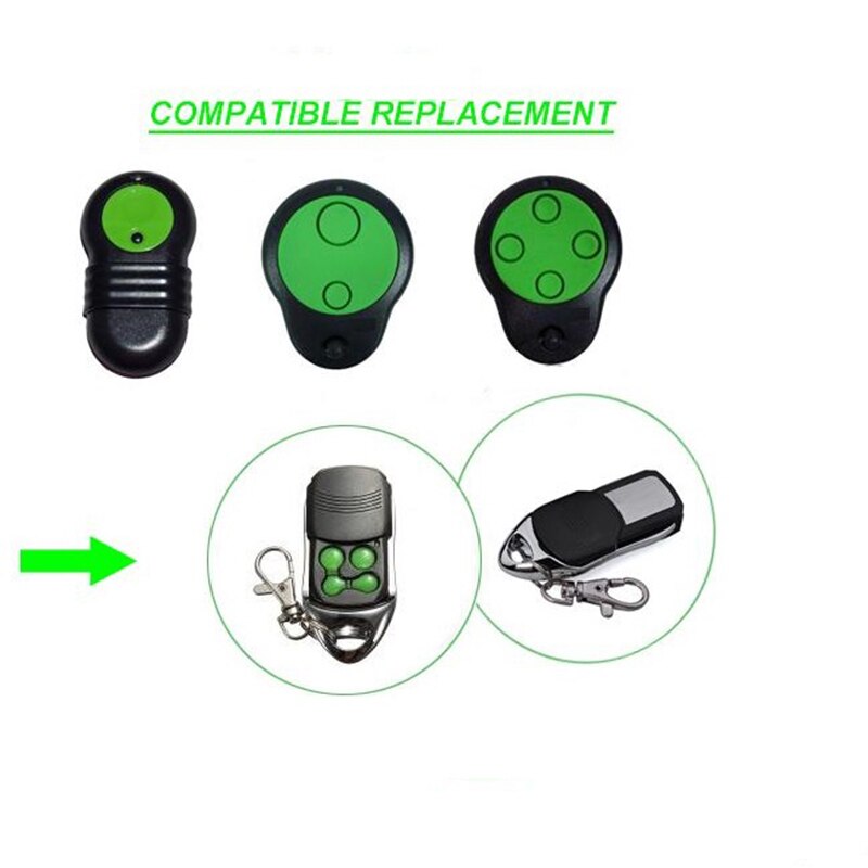 For Merlin M832 M842 M844 Garage Door 230T 430R Remote Control 433.92MHZ Rolling Code Remote Control Copier Opener Keychain