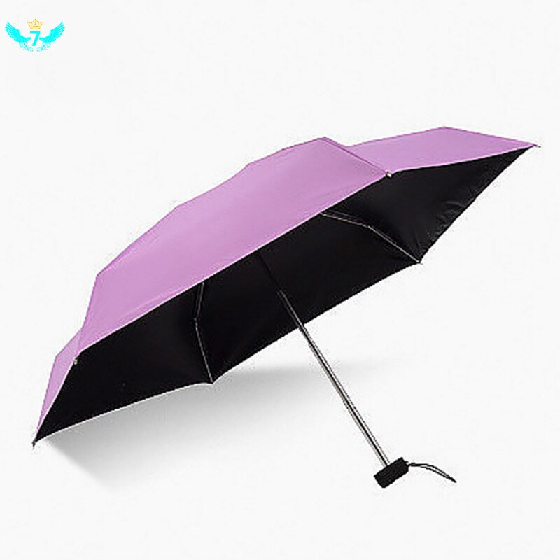 Pocket Portable Mini 1pc Foldable Children's Umbrella Double Windproof Rain Women Umbrellas Boys Beach Men's Sun Umbrella Girls