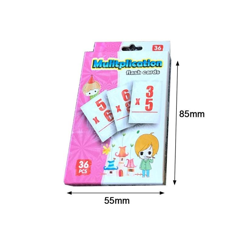 Children Cognitive Card Multiply And Divide Math Learning Early Add Arithmetic Subtract Training Card Intelligence Educatio J0D2