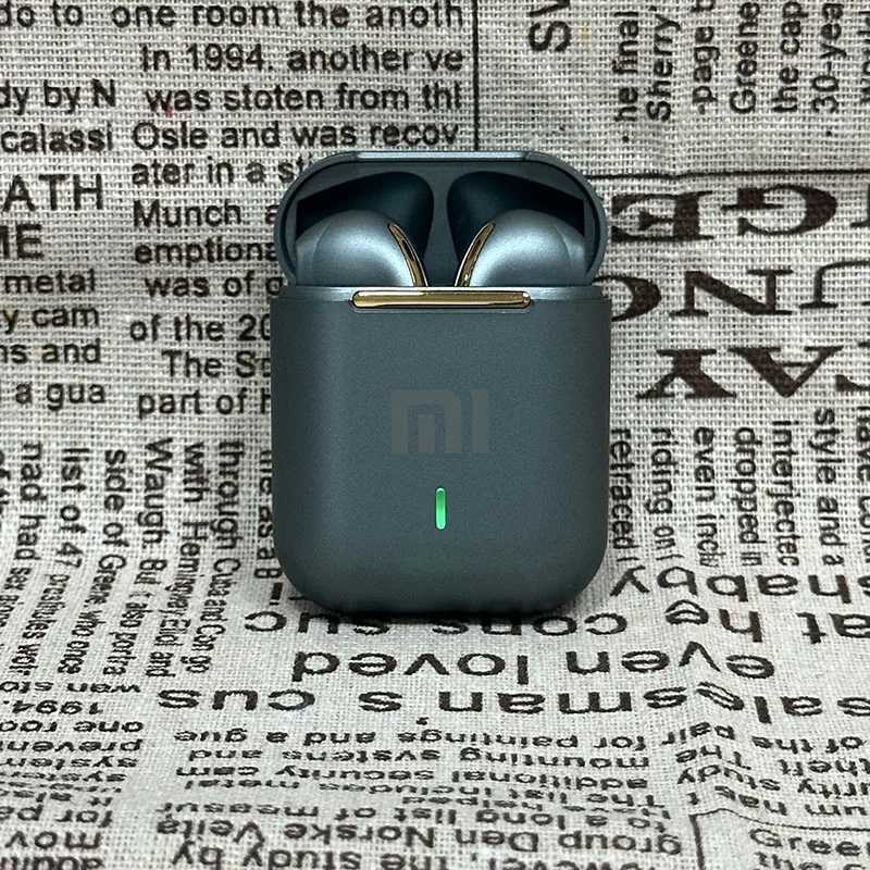Xiaomi  j18 bluetooth-øretelefoner i øret hifi stereomikrofon bluetooth-berøringsvanntette støyreduserende øretelefoner: Grønn