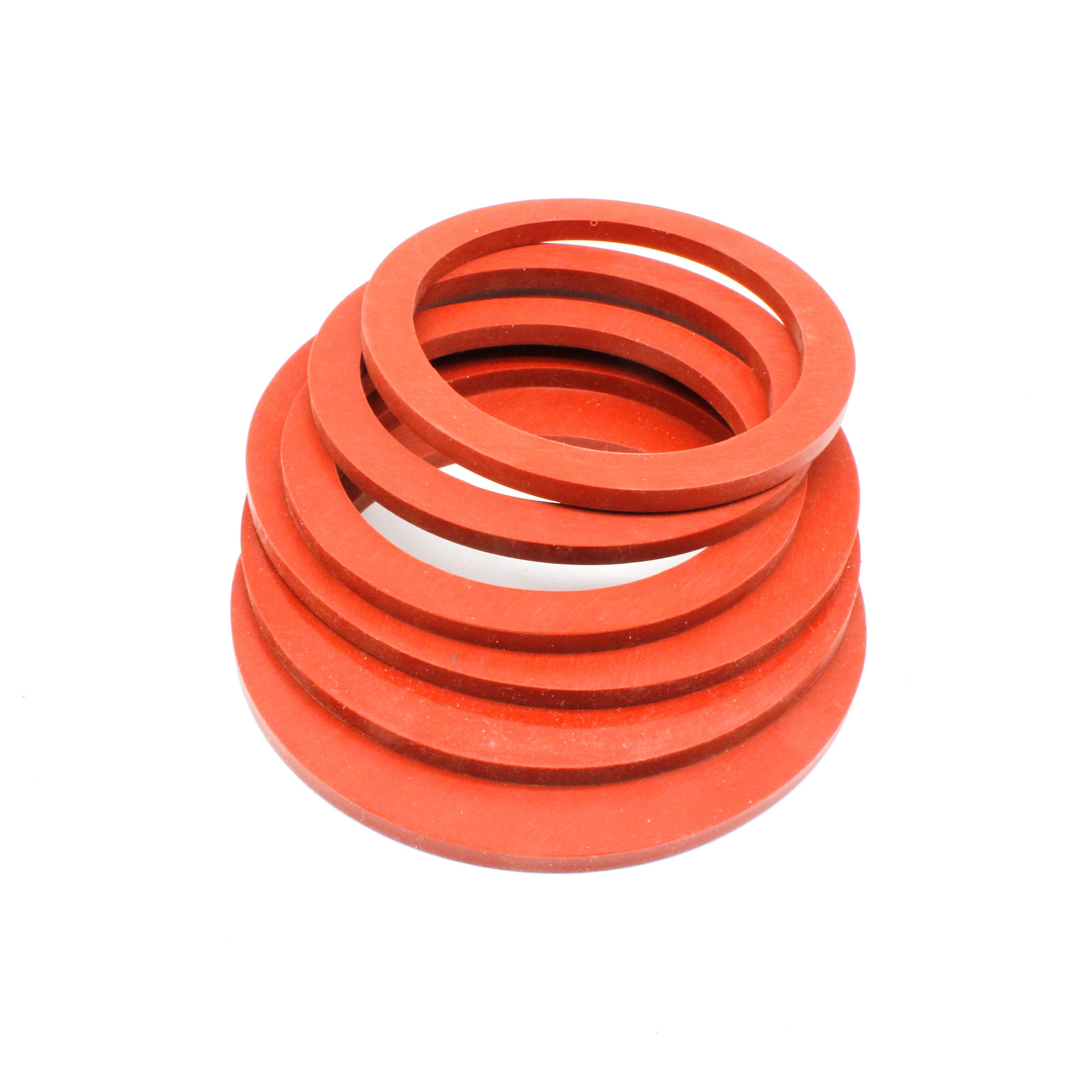 High Temperature Casting Gasket 3.5inch Heat Resistance Silicone Gaskets Vacuum Casting Machine Accessories