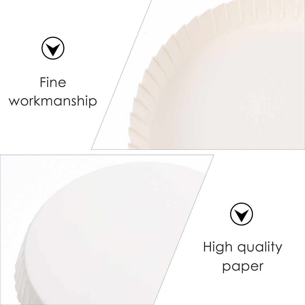 100Pcs Disposable Cup Covers Fine Safe Portable Cup Lids Drinking Lids Paper Mug Cover