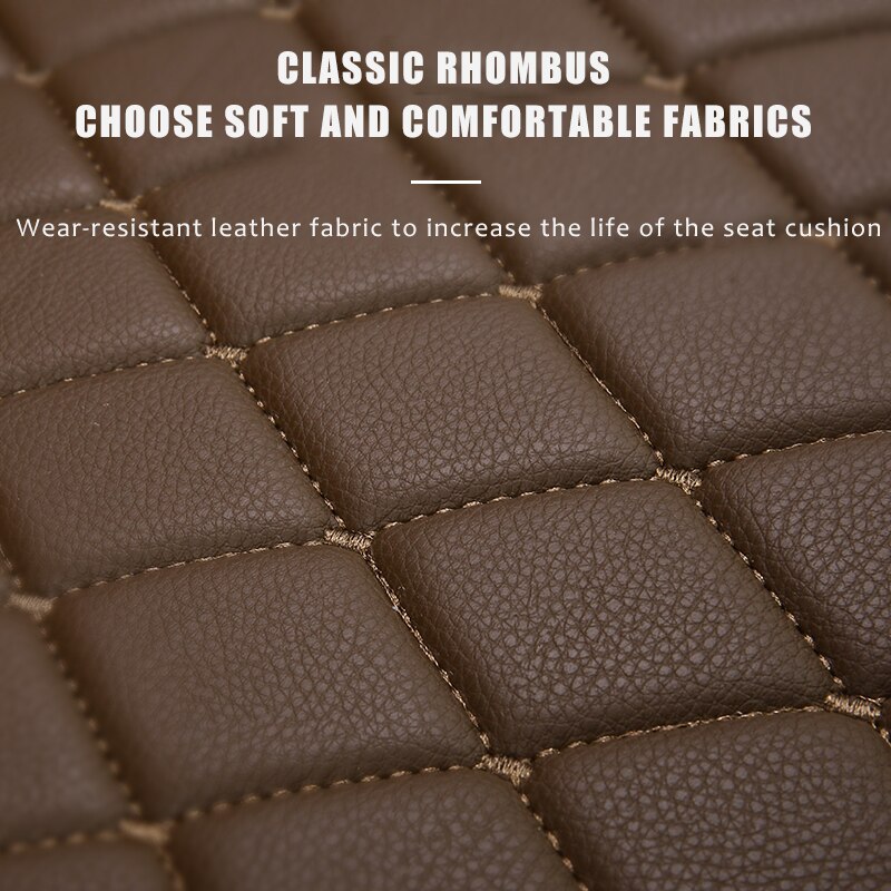 Auto Bekleding Universele Pu Lederen Auto Stoelhoezen Bescherming Auto Zetels Kussen Pad Matten Stoel Protector Interieur Accessoires