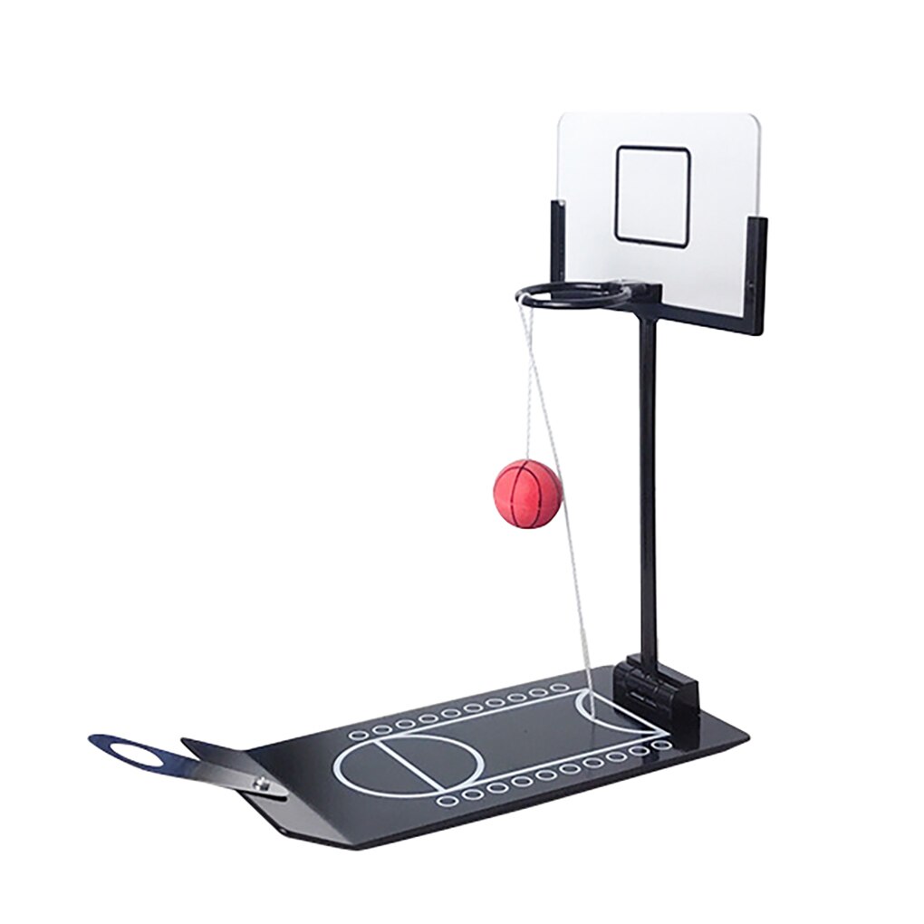 Foldable Mini Basketball Game Stress Relief Toy Office Desktop Table Basketball Birthday Portable Basketball Game Set: A