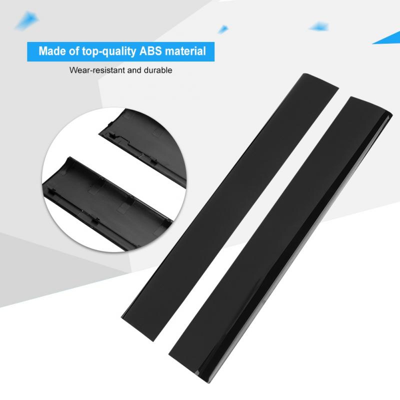 Black Replacement Left Right Faceplate Cover Shell Case for PS3 Slim Console
