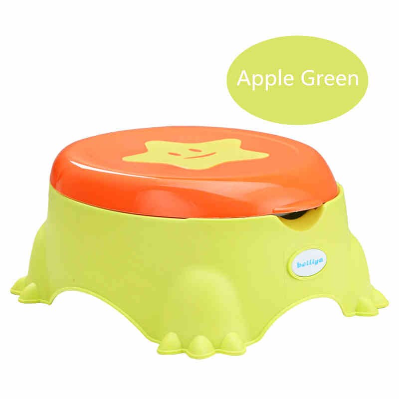 Baby Toilets Girls Cute Toilet Training Baby Boy's Blue Stool Pee WC XL Star Children's Toilet Infant Child Male Potty Urinal: green