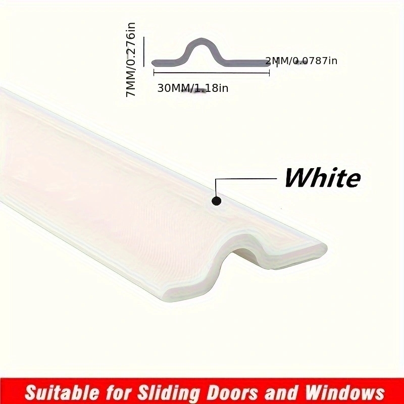 Striscia sigillante per fessure per finestre, spellatura autoadesiva resistente alle intemperie per porte e finestre, striscia sigillante insonorizzata per finestre