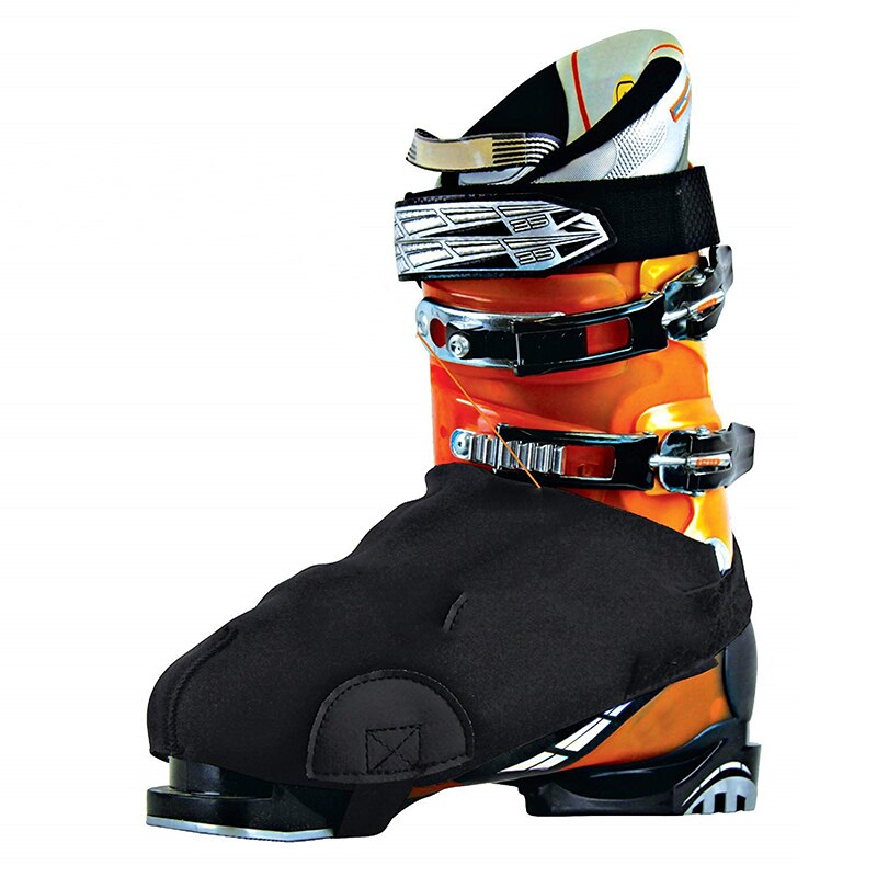 Ét par ski-støvler dækker frostvæske, vandtæt, varm beskytter med slidstærk sidepude sort, en størrelse passer