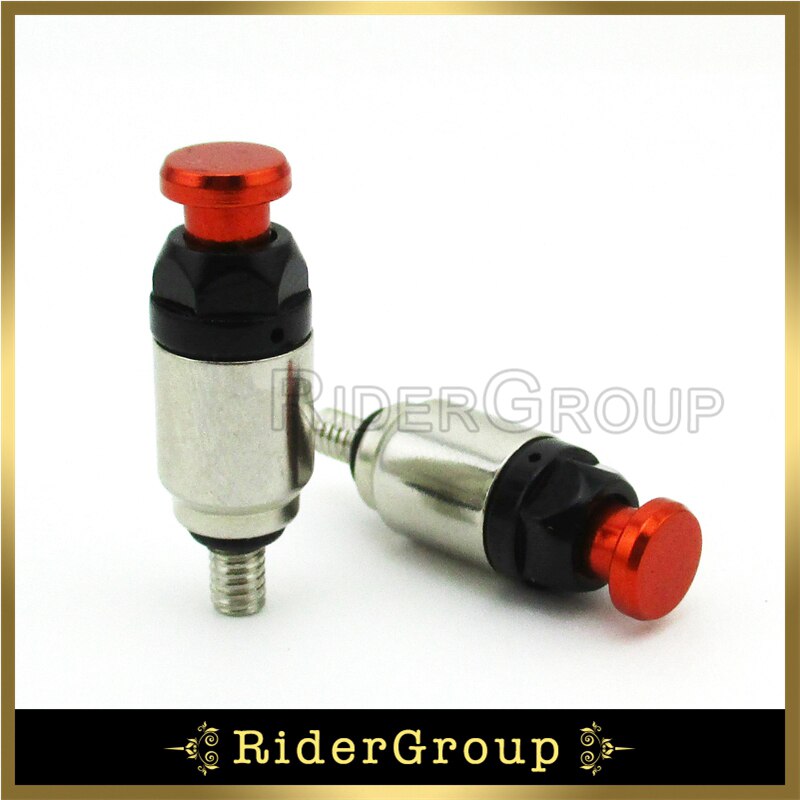 M4 x 0.7mm Orange Air Bleeder Valves For 43mm 48mm KTM WP Front Fork SX XC EXC 125 150 200 250 300 350 400 450