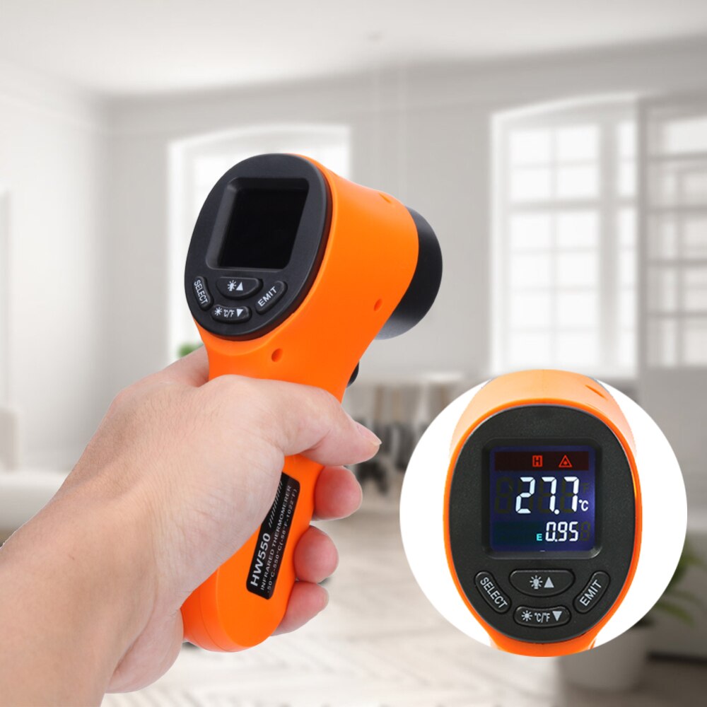 Instrument de mesure de température universel sans Contact affichage LCD Portable Portable pour toutes les occasions outils ménagers