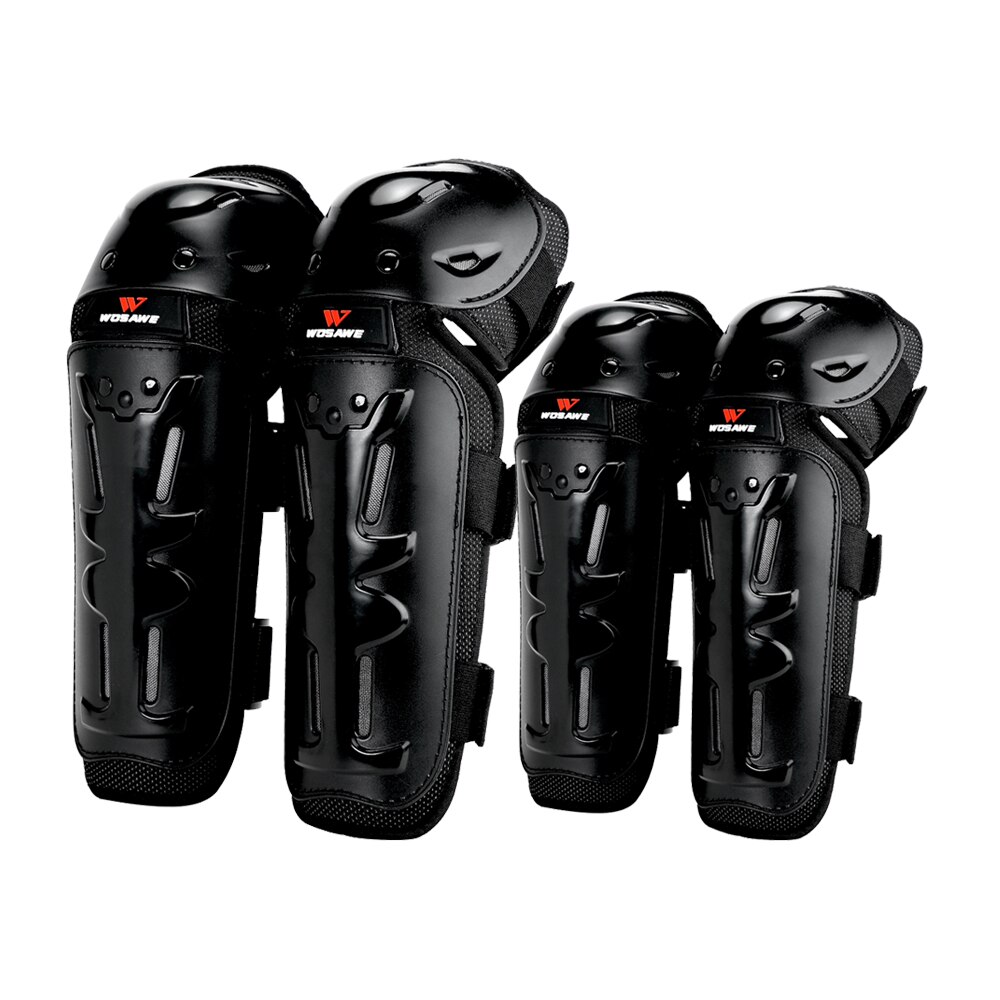 Motocross Knee Protector Guard Elbow Pads Body Protecter Motorcycle Snowboard Off-Road Protective Plate Gear Elbow Knee Support: One Set