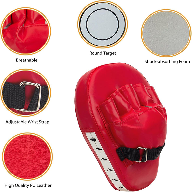 3-in-1 bokshandschoenen en bokshandschoenen set voor kinderen bokshandschoenen focuspads met handwikkels kinderboksuitrusting set voor MMA