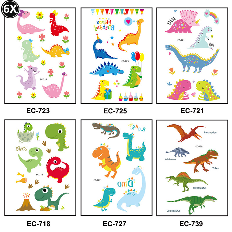 Dinosaur Cake Topper Cute Cartoon Jungle Safari Dino Birthday Cake Decoration Boys Kids Dinosaur Themed Baby Shower Party Supply