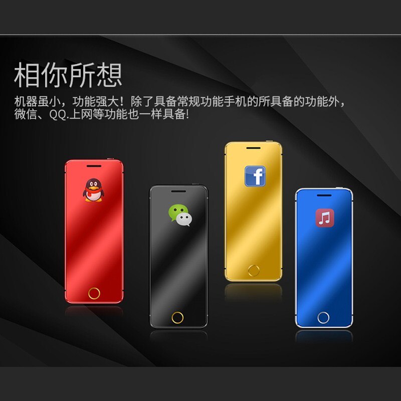 YEPEN N2 Luxus Mini Ultra dünne metall körper Dual SIM Karte Handy Mit MP3 Bluetooth Zifferblatt 1,67 "zoll handy Ulcool V66 +