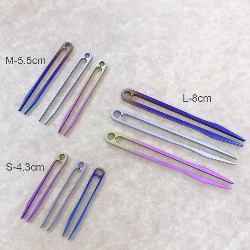 Titanium Gear Clamp Pick Up Clamping Pocket Multi Gadget Multipurpose Travel Clip Mini Tool Camp Hike Outdoor