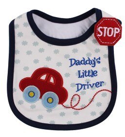 Baby Slabbetjes Leuke Cartoon Patroon Peuter Baby Waterdichte Speeksel Handdoek Katoen Fit 0-3 Jaar Oude Baby Burp Doeken voeden: Car