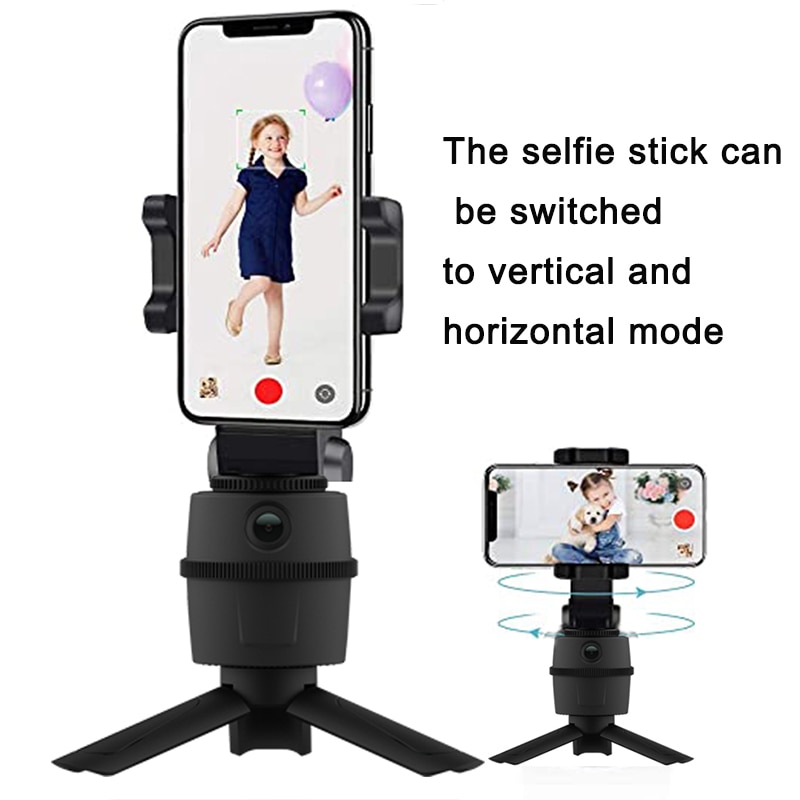 Multi-funktion 720P HD Computer Kamera Webcam IA Gesicht Verfolgung 270 ° Rotierenden Clever PTZ Persönliche Roboter Kamera PTZ Stativ