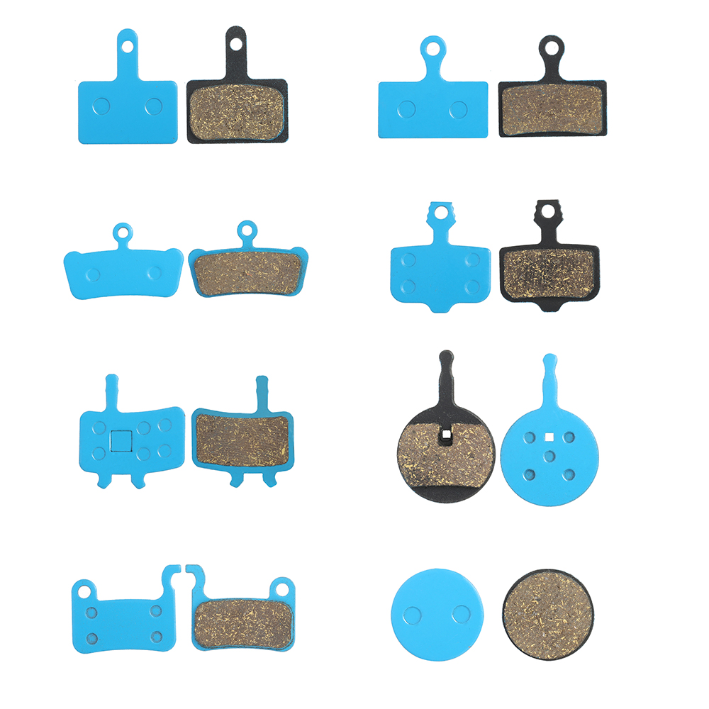 1 pares Semi-metal freno de disco de bicicleta de montaña MTB ciclismo pastillas de freno para bicicletas y accesorios moto-accesorios SHIMANO B01S SRAM M446 355