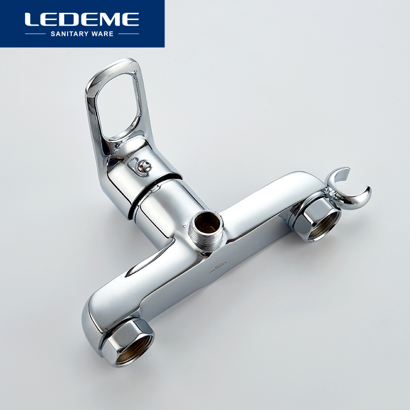 LEDEME Bidet Faucets Bathroom Tap Bidet Toilet Sprayer Bidet Washer Mixer Shower Bidet Double Switch and Cold Water L5249