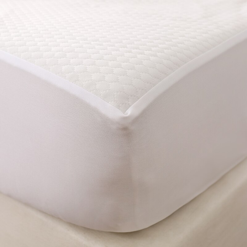 Bonenjoy Gewatteerde Gebreide Matrashoes Kingsize Witte Kleur Waterdichte Matrasbeschermer Single/Queen Size Bed Sheet160x200cm: only 2pcs pillowcase
