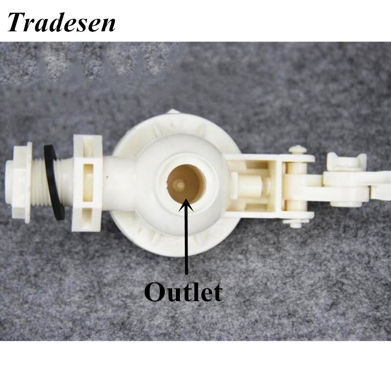 1pcs 1/2" 3/4" 1" Male Thread Long Rod Floating Ball Valve ABS Adjustable Water Level Aquarium Tank Cooling Tower Replenishing