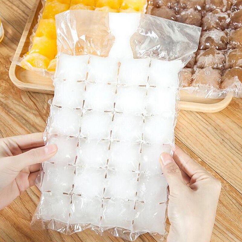 Sacs jetables pour fabrication de glace, 10 pièces, moule à glaçons, plateau à glaçons, verres à Shot, nouveauté, , été