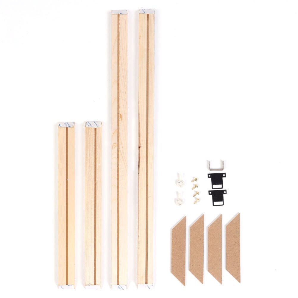 DIY Solid Wood Canvas Painting Inner Frame Kit Wooden Art Wall Photo Poster Frames Picture Accessories Home Decoration: 30x50cm