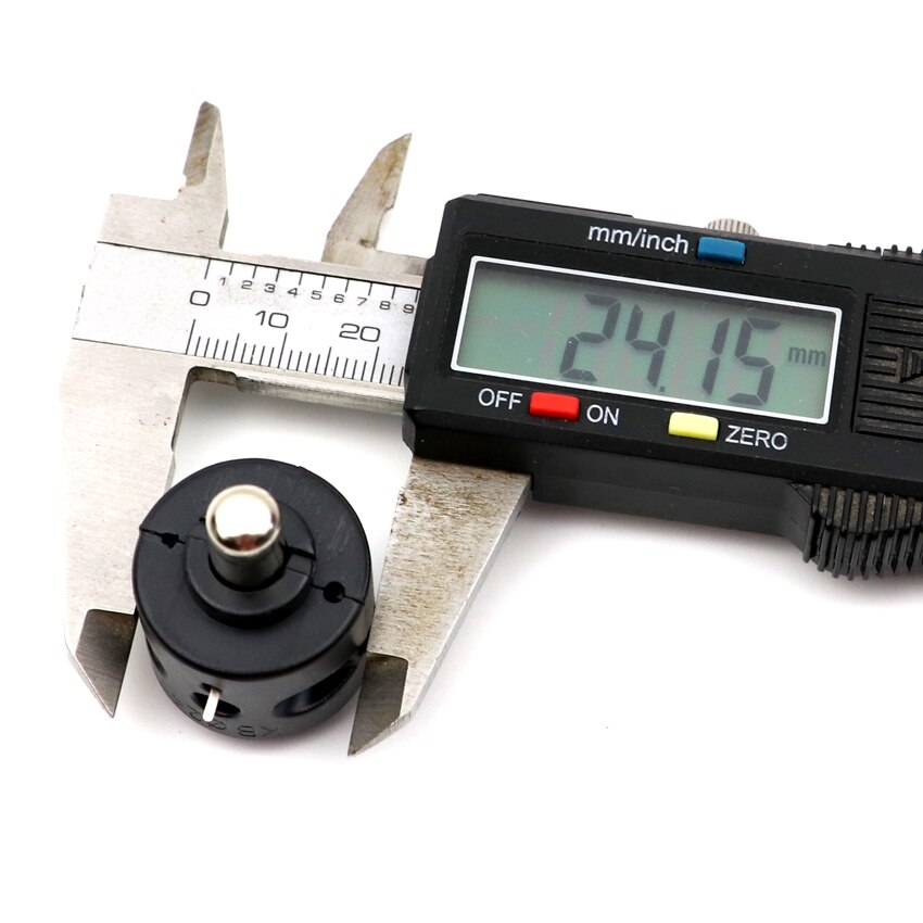 24mm middle Switch side Switch for led rechargeable Flashlight torch with 3.5mm DC Charging Port + Switch Cap and Gasket