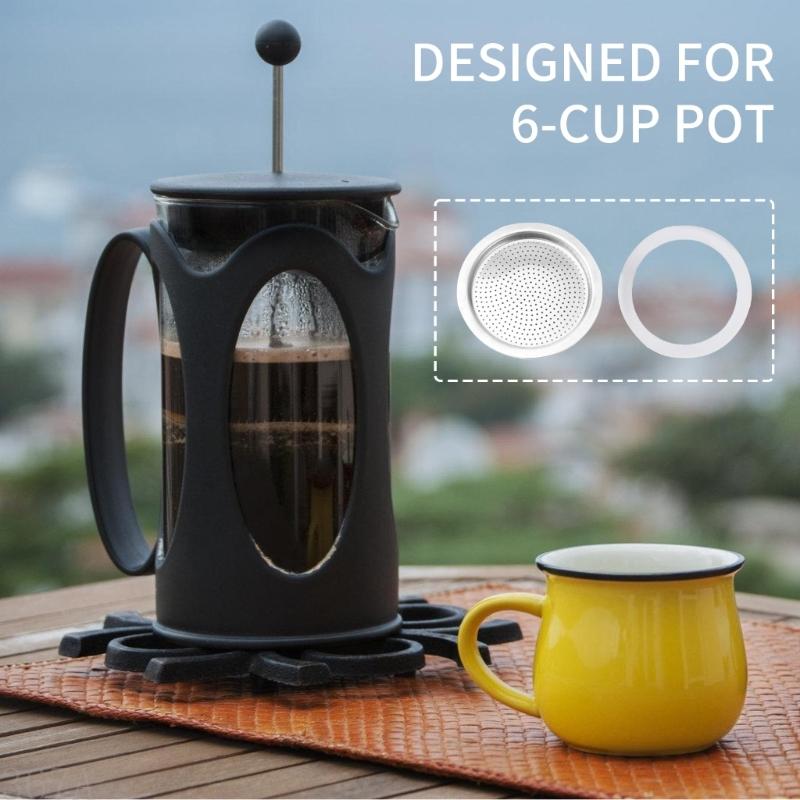 Koffiezetapparaat Vervangingsset - Pakkingen, Afdichtingen, Aluminium Filter - Voor 367A Model