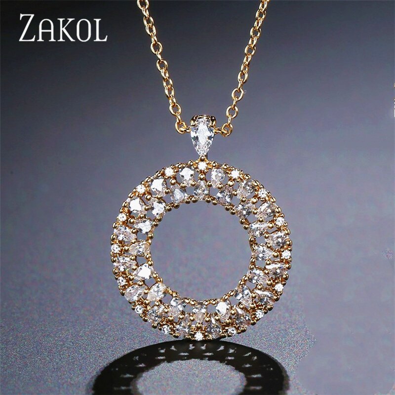 Collier Ras De Cou Femmes Zircone Cubique Plaqué Or 14K - Pendentif étoile, Longueur Réglable 42+5 Cm - Cadeau élégant - 9