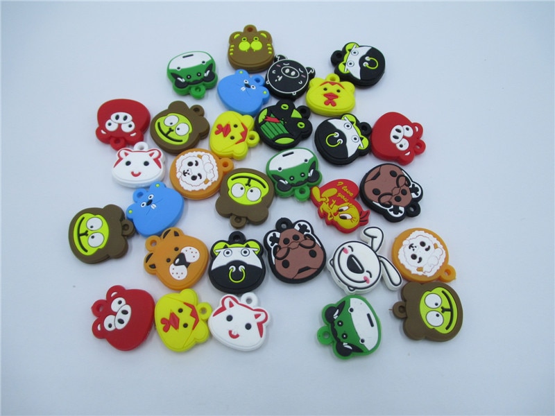 20PCS Cute Animal Tennis Racket Shock Absorber to Reduce Tenis Racquet Vibration Dampeners raqueta for tenis L314-20OLB